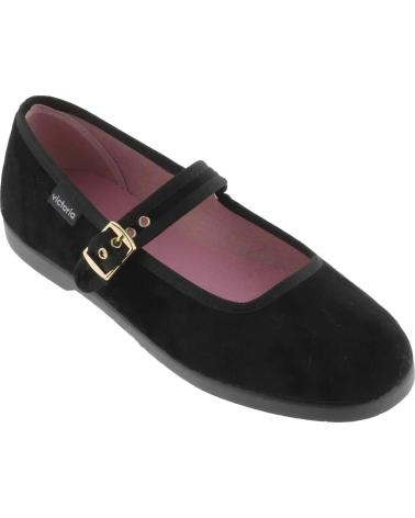 VICTORIA GONG-FU BAILARINA TERCIOPELO NEGRO BLACK