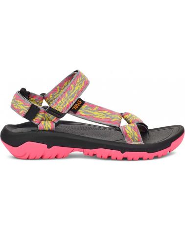SANDALI TEVA DONNA MULTICOLORE CON SUOLA FUCSIA MULTICOLOR