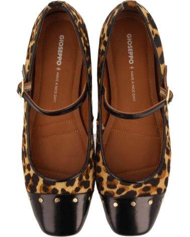 GIOSEPPO MANOLETINAS SERED PARA MUJER EN COLOR MARRON