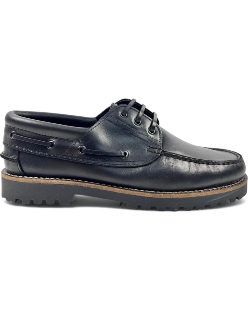 Schuhe TIMBOS  für Herren ZAPATO NAUTICO DE HOMBRE PIEL 131173  NEGRO