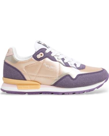 Sportschuhe PEPE JEANS  für Damen DEPORTIVO CASUAL DE TELA CON SUELA DE GOMA  PURPLE