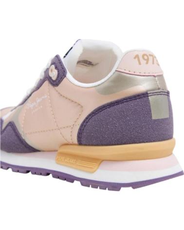 Sportschuhe PEPE JEANS  für Damen DEPORTIVO CASUAL DE TELA CON SUELA DE GOMA  PURPLE