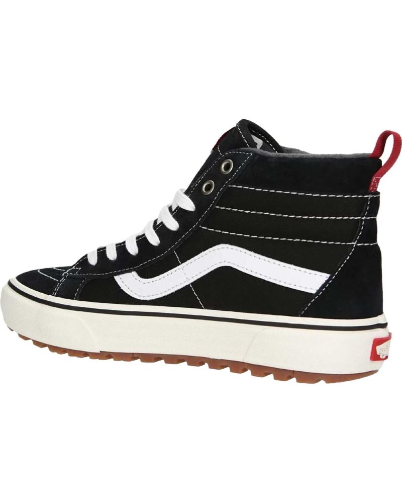 Vans bota negra cheap