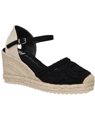 Sandálias XTI  de Mulher 143845  TEXTIL NEGRO