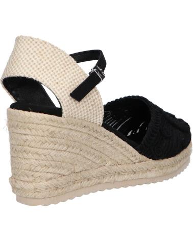 Sandálias XTI  de Mulher 143845  TEXTIL NEGRO