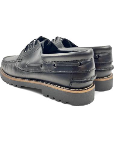 Zapatos TIMBOS  de Hombre ZAPATO NAUTICO DE HOMBRE PIEL 131173  NEGRO