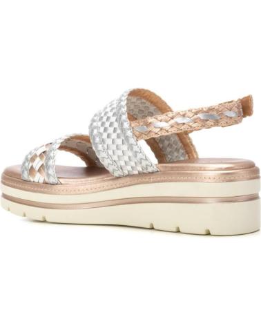 Sandálias de Mulher CARMELA SANDALIA DE MUJER EN PIEL CON CIERRE DE HEBILLA Y SUELA ANT NUDE