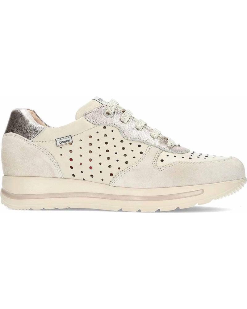 Zapatillas deporte CALLAGHAN  pour Femme DEPORTIVO NEGO 40731 MARFIL DE  BLANCO