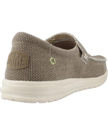 Schuhe HEY DUDE  für Herren INFORMALES HOMBRE MODELO MIKKA BRAIDED COLOR MARRON  FOSSIL