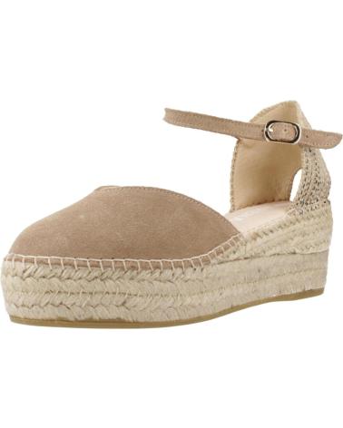 Woman shoes MACARENA ALPARGATAS MUJER MODELO JAVA26 COLOR MARRON  TOPO
