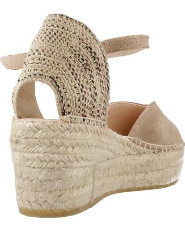 Woman shoes MACARENA ALPARGATAS MUJER MODELO JAVA26 COLOR MARRON  TOPO