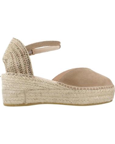 Woman shoes MACARENA ALPARGATAS MUJER MODELO JAVA26 COLOR MARRON  TOPO