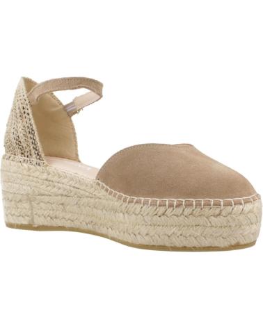 Woman shoes MACARENA ALPARGATAS MUJER MODELO JAVA26 COLOR MARRON  TOPO
