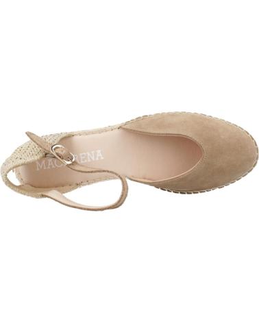 Woman shoes MACARENA ALPARGATAS MUJER MODELO JAVA26 COLOR MARRON  TOPO
