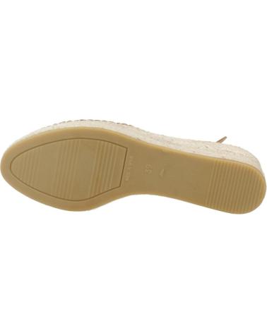 Woman shoes MACARENA ALPARGATAS MUJER MODELO JAVA26 COLOR MARRON  TOPO