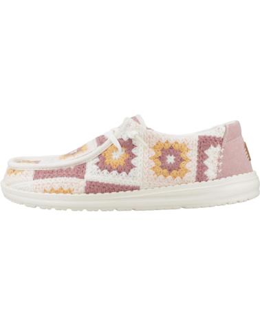 Scarpe HEY DUDE  per Donna ZAPATOS CASUAL MUJER MODELO WENDY COTTAGE CROCHET COLOR BLAN  PTPKMT