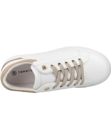 Sneaker TOMMY HILFIGER  für Damen und Mädchen ZAPATILLAS MUJER MODELO MILA COLOR BLANCO  WHTBGE
