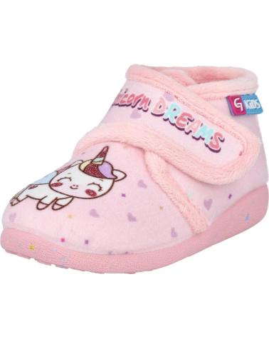 Pantofole GARZON  per Bambina N4065 246 ZAPATILLAS DE CASA NINA  ROSA