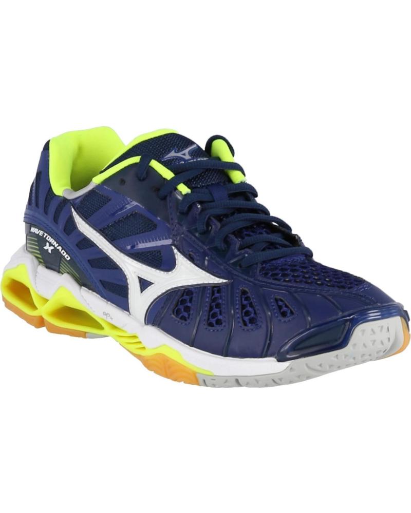 Zapatillas deporte MIZUNO  de Hombre ZAPATILLA BALONMANO- VOLEY WAVE TORNADO X  AZUL