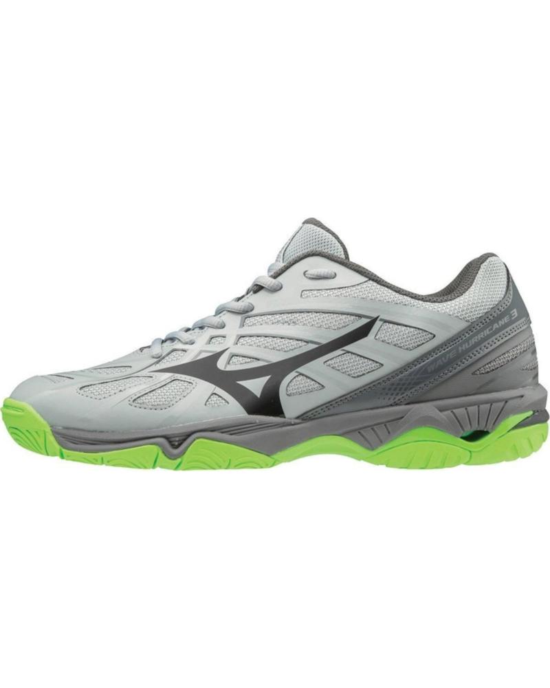 Deportivas MIZUNO de Mujer y Niño ZAPATILLAS WAVE HURRICANE 3 Y VERDE GRIS Deportivas MIZUNO de Mujer y Niño ZAPATILLAS WAVE HURRICANE 3 Y VERDE GRIS
