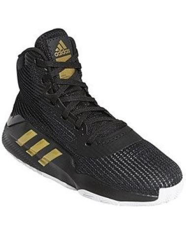 Deportivas ADIDAS  de Mujer y Niña y Niño PRO BOUNCE 2019 J ZAPATILLAS DE BALONCESTO UNISEX NINOS  NEGRO
