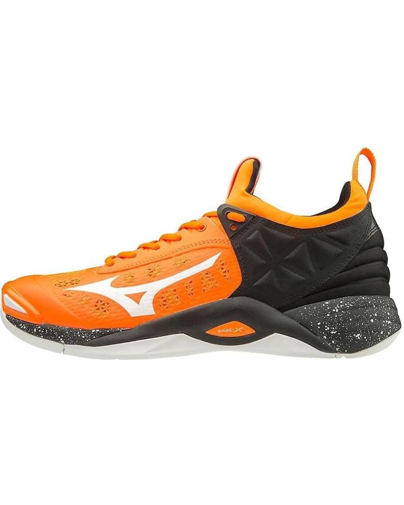 Sportschuhe MIZUNO  für Herren WAVE MOMENTUM BALONMANO-VOLEY NARANJA  AMARILLO