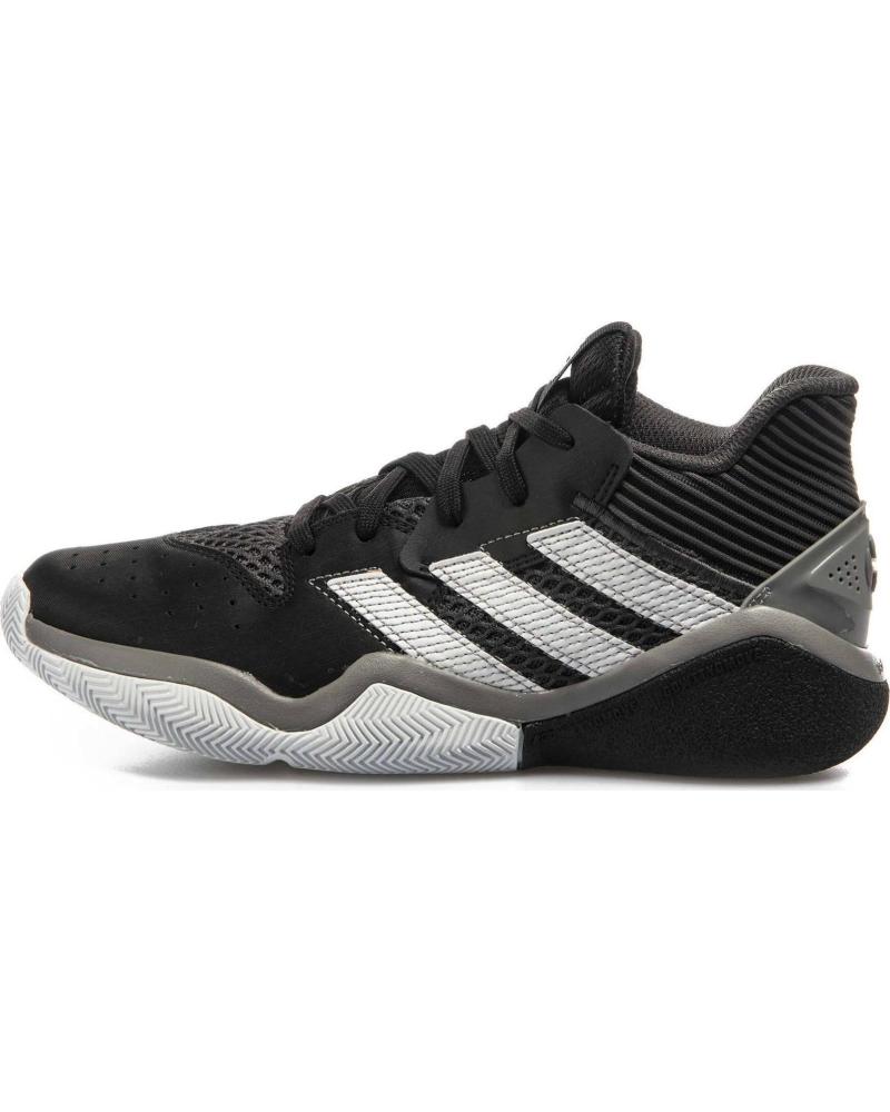 Sportivo ADIDAS  per Donna e Bambina e Bambino BOTAS STEPBACK HARDEN CORE BLACK GREY  NEGRO