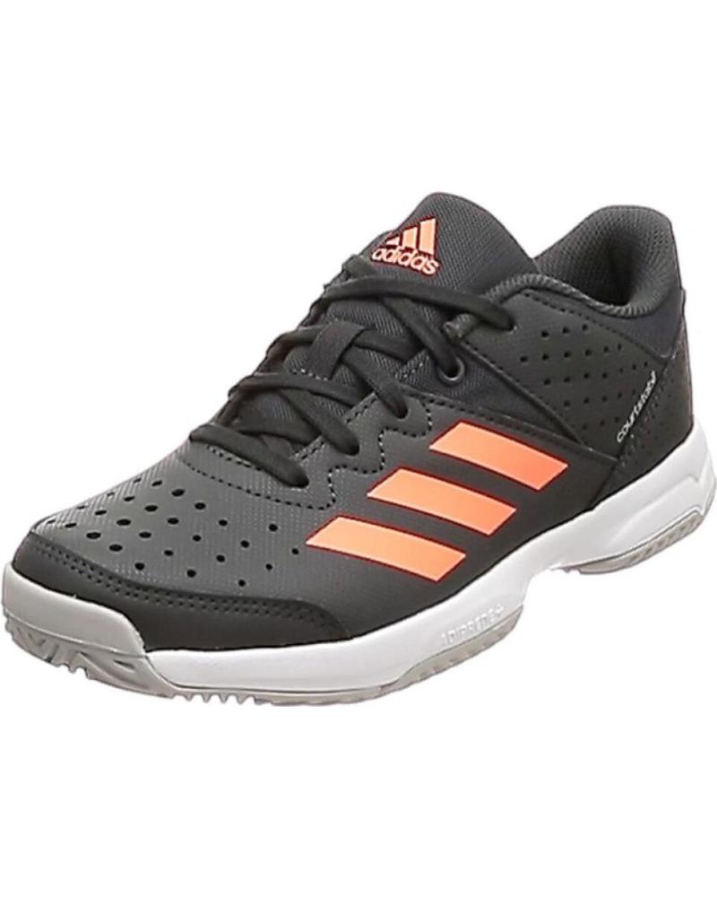 Sneaker ADIDAS  für Mädchen und Junge COURT STABIL JR  GRIS