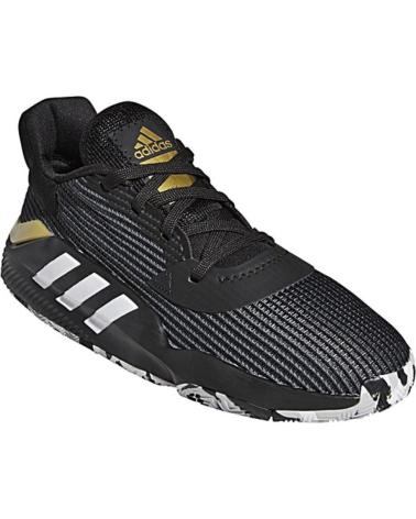 Deportivas ADIDAS  de Niña y Niño PRO BOUNCE 2019 LOW ID PLAYER  NEGRO
