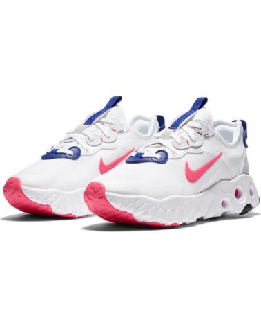 Deportivas NIKE  de Mujer y Niña y Niño ZAPATILLAS REACT  BLANCO