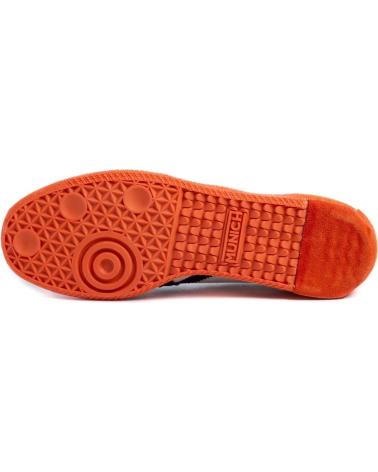 Deportivas MUNICH  de Niña y Niño ZAPATILLAS BARRUFET CON TAPA ROJO  GRIS