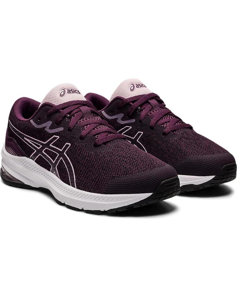 Deportivas ASICS  de Mujer y Niña ZAPATILLAS RUNNING GT 1000 11 GS KIDS  VIOLETA