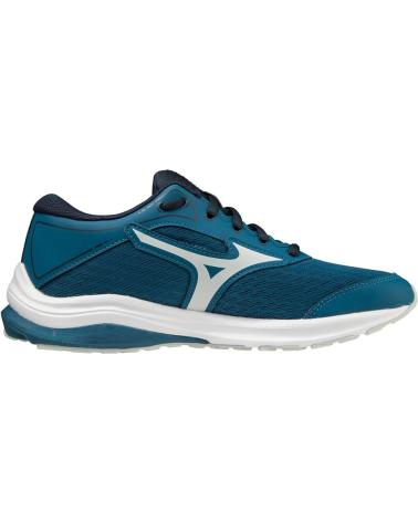 Deportivas MIZUNO  de Niña y Niño ZAPATILLAS WAVE RIDER 25 JR  AZUL