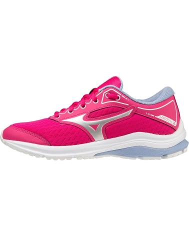 Sneaker MIZUNO  für Mädchen und Junge ZAPATILLAS WAVE RIDER 25 JR RUNNING  ROSA