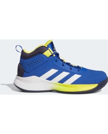 Sneaker ADIDAS  für Mädchen und Junge ZAPATILLAS BALONCESTO CROSS EM UP 5  AZUL