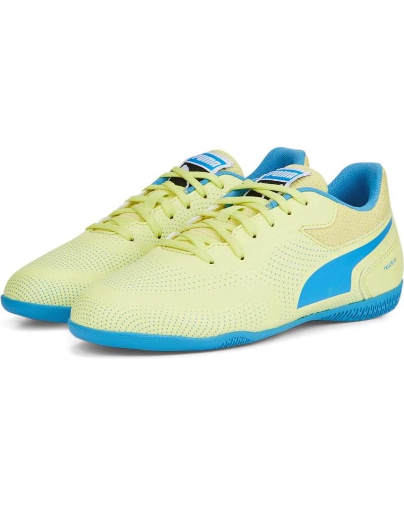 Sportif PUMA  pour Fille et Garçon ZAPATILLAS NINO FUTBOL SALA TRUCO III  AMARILLO