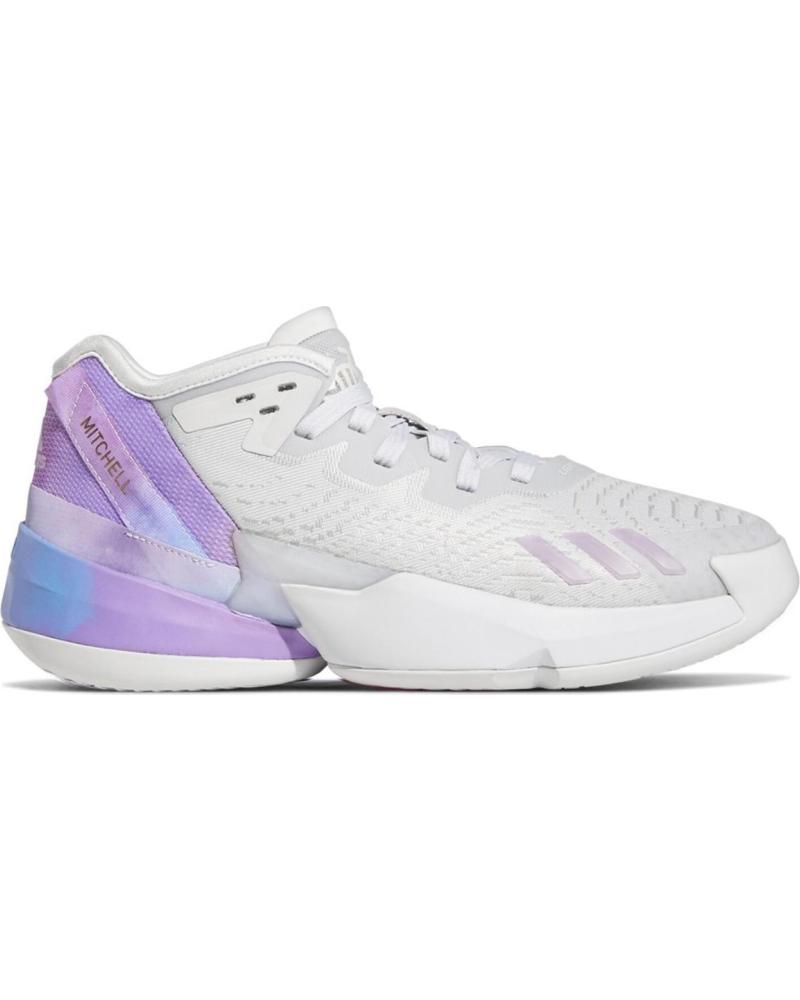 Deportivas ADIDAS  de Mujer y Niña y Niño ZAPATILLAS BALONCESTO DON ISSUE 4J  BLANCO