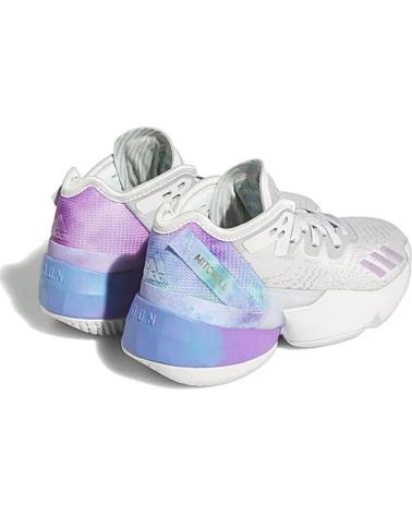 Deportivas ADIDAS  de Mujer y Niña y Niño ZAPATILLAS BALONCESTO DON ISSUE 4J  BLANCO