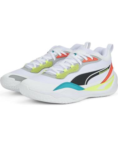 Zapatillas deporte PUMA  pour Femme et Homme ZAPATILLAS BASKET PLAYMAKER PRO MULTICOLOR  BLANCO