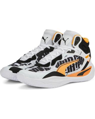 Zapatillas deporte PUMA  de Hombre ZAPATILLAS PLAYMAKER PRO MID BLOCK PART  BLANCO