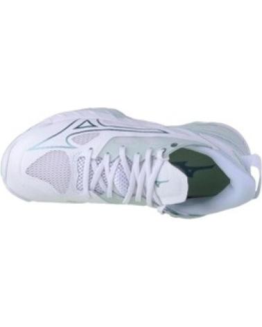 Sneaker MIZUNO  für Damen und Mädchen und Junge ZAPATILLAS BALONMANO-VOLEY WAVE MIRAGE 5  BLANCO