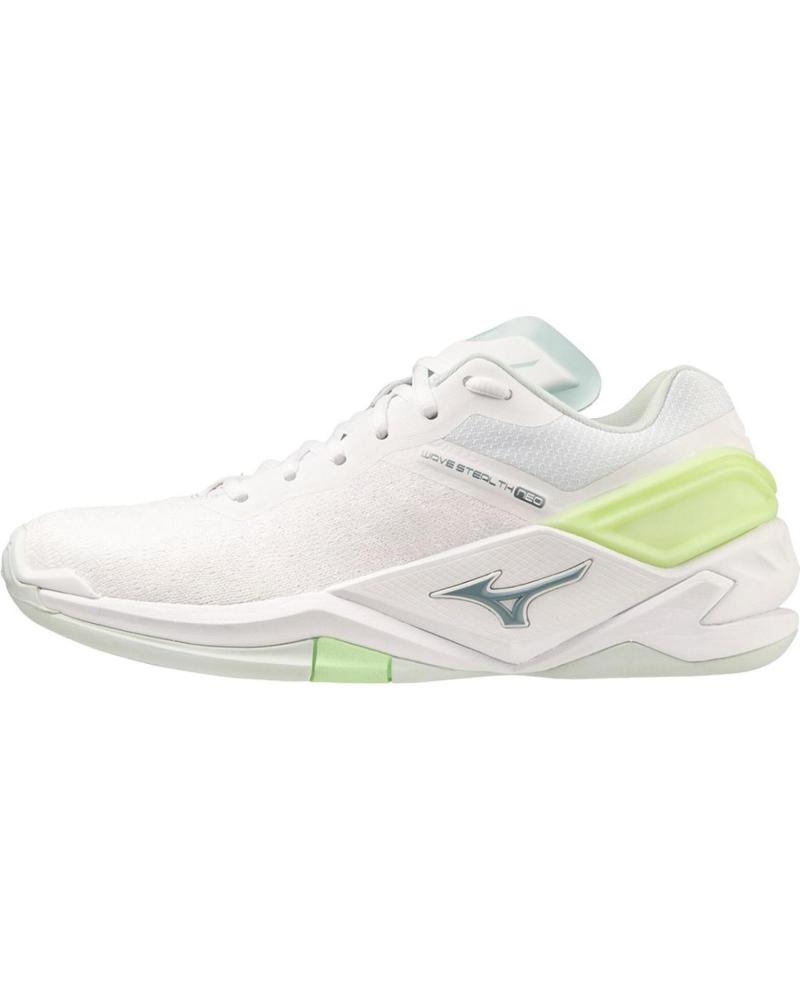 Sportschuhe MIZUNO  für Damen ZAPATILLAS WAVE STEALTH NEO MUJER BALONMANO-VOLEY  BLANCO