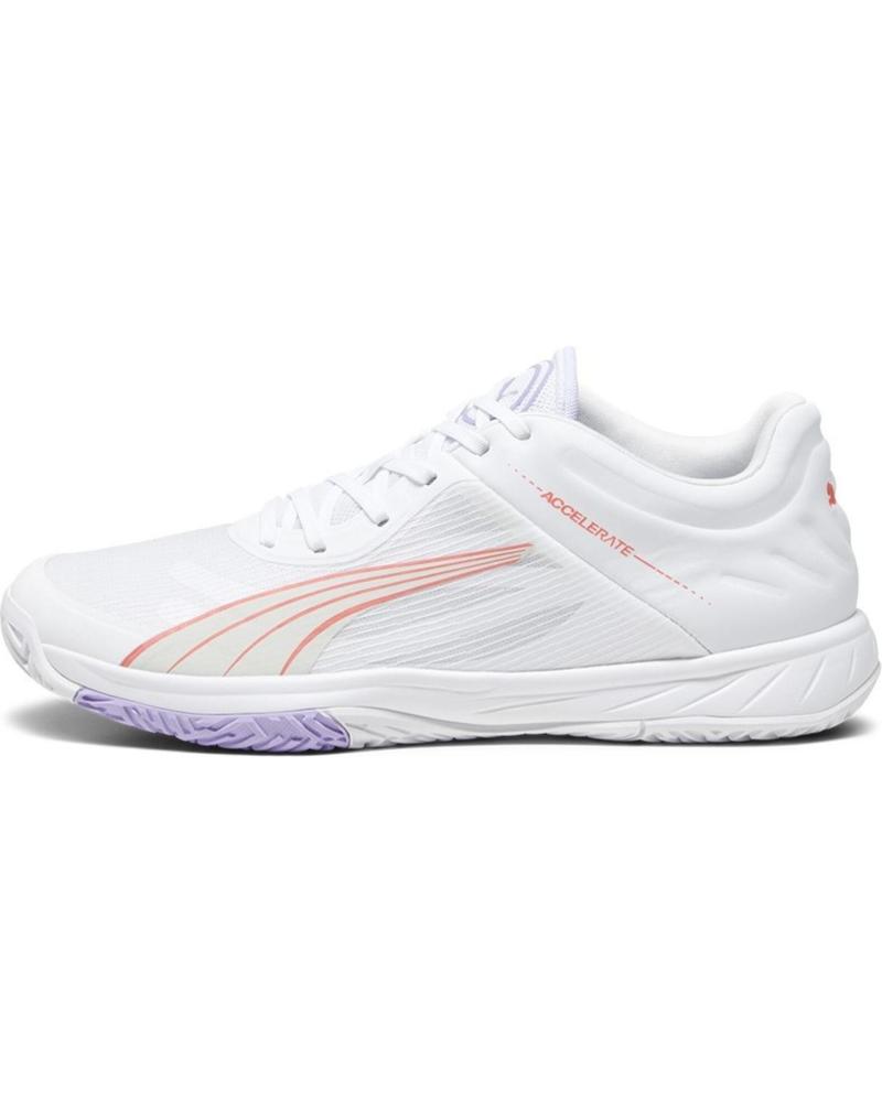 Sportivo PUMA  per Bambina e Bambino ZAPATILLAS BALONMANO -VOLEY ACCELERATE TURBO  BLANCO