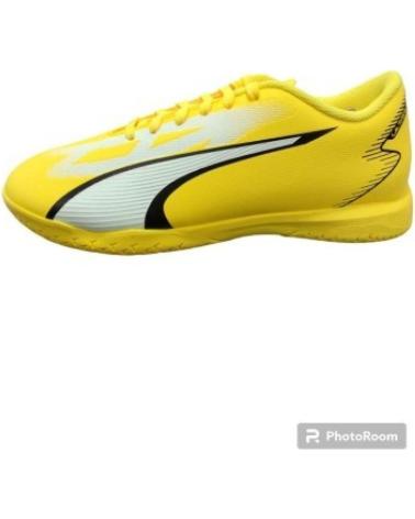 Deportivas PUMA  de Niña y Niño ZAPATILLAS FUTBOL SALA ULTRA PLAY  AMARILLO