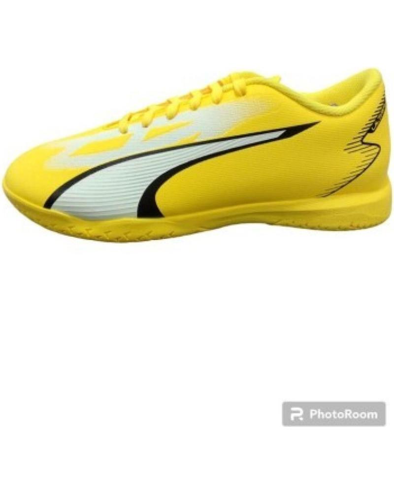 Deportivas PUMA  de Niña y Niño ZAPATILLAS FUTBOL SALA ULTRA PLAY  AMARILLO