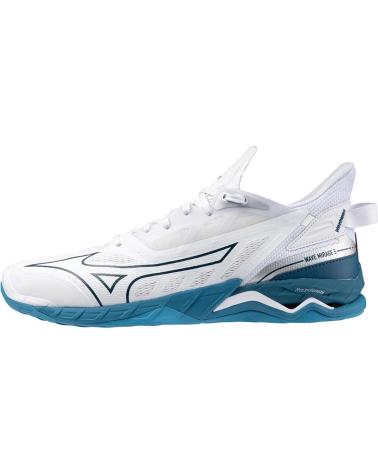 Zapatillas deporte MIZUNO  de Mujer y Hombre ZAPATILLAS BALONMANO-VOLEY WAVE MIRAGE 5 HOMBRE  BLANCO