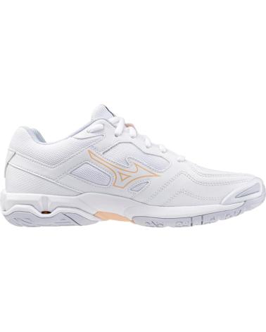 Sneaker MIZUNO  für Damen und Mädchen und Junge ZAPATILLAS BALONMANO-VOLEY WAVE PHANTOM 3  BLANCO