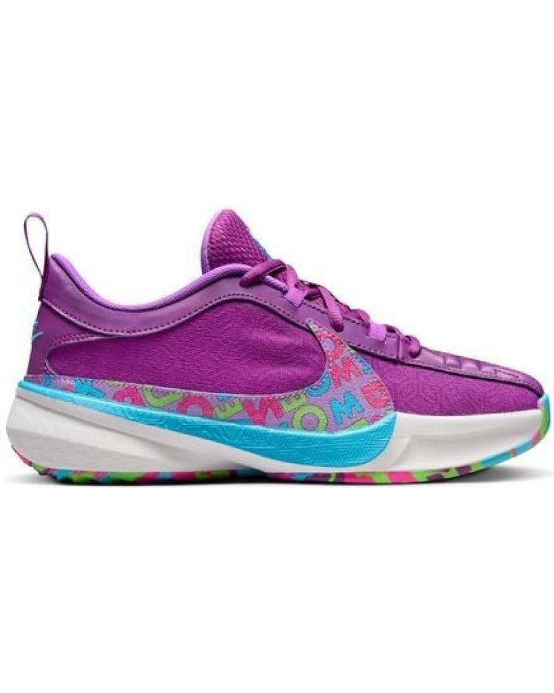 Sneaker NIKE  für Damen und Mädchen und Junge ZAPATILLAS BALONCESTO FREAK 5 JUNIOR  VIOLETA