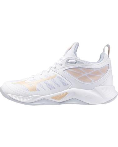 Zapatillas deporte MIZUNO  pour Femme ZAPATILLAS WAVE DIMENSION BALONMANO MUJER  BLANCO