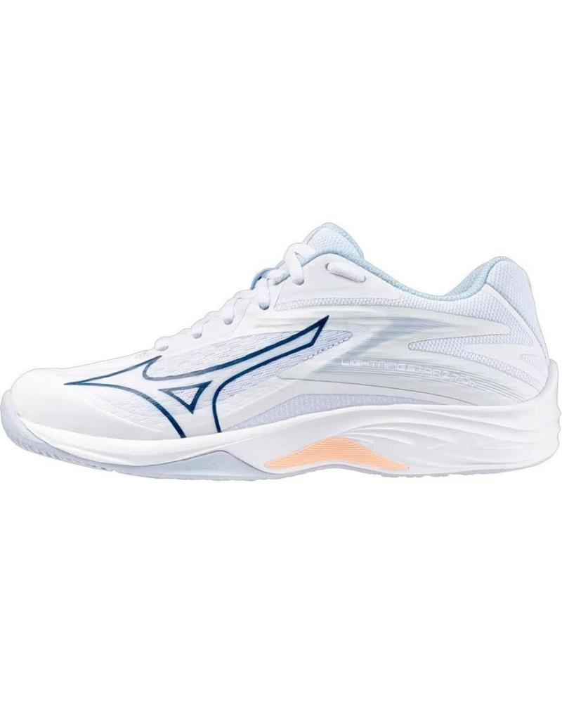 Deportivas MIZUNO  de Mujer y Niña y Niño ZAPATILLAS BALONMANO LIGHTNING STAR Z7 JR  BLANCO
